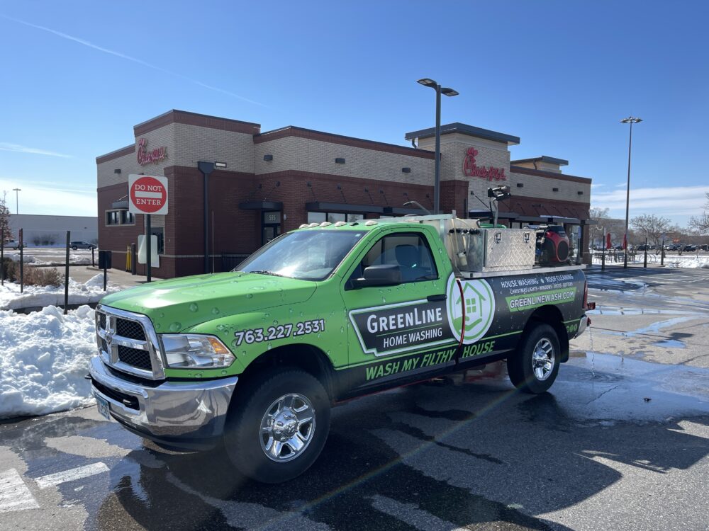 commercial pressure washing