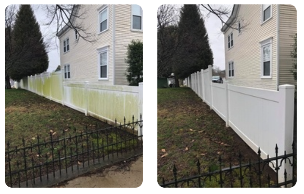 fence washing