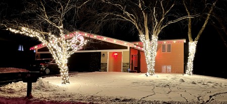 Christmas Light Installation In New Brighton, MN