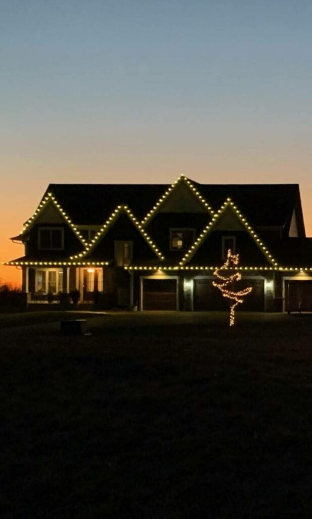 Christmas Light Installation In Orono, MN