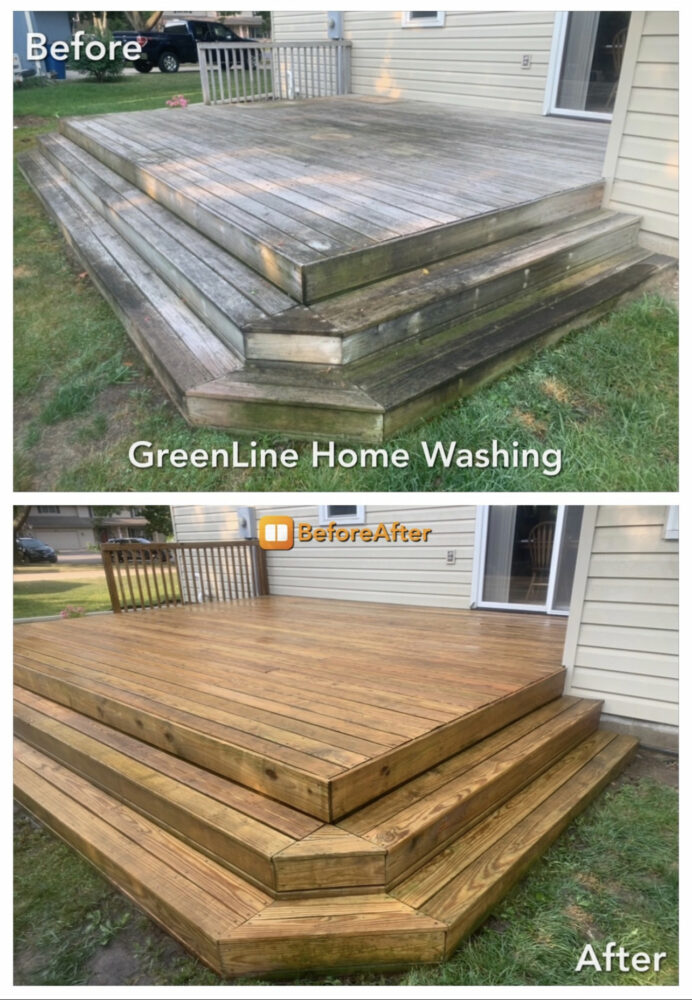 deck cleaning