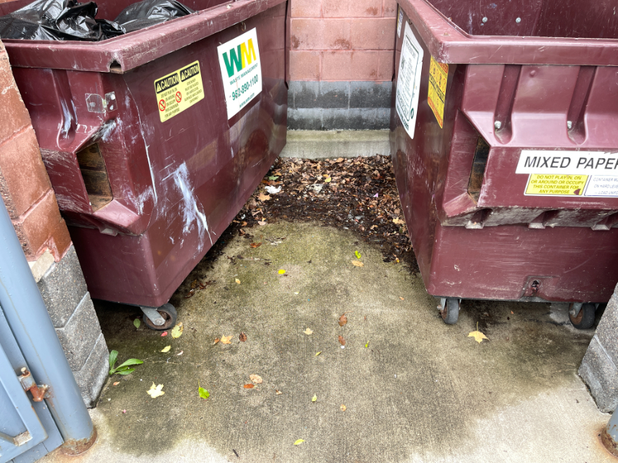 Dumpster Pad Cleaning and Restoration in White Bear Lake, MN