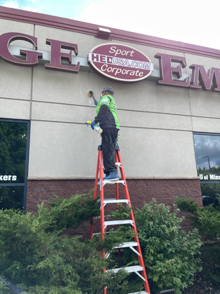 Dumpster Pad Cleaning and Restoration in White Bear Lake, MN