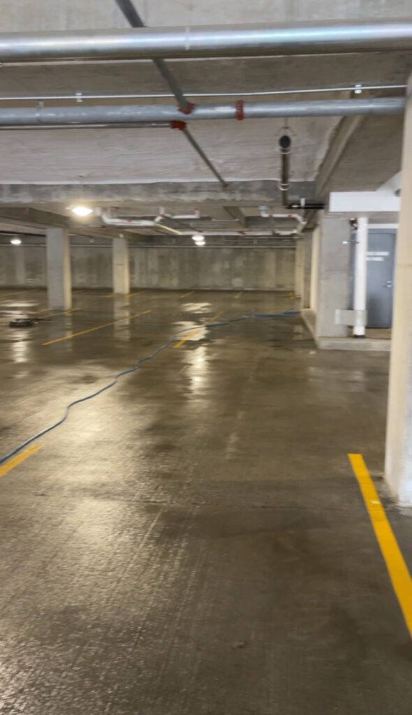 Parking Garage Cleaning