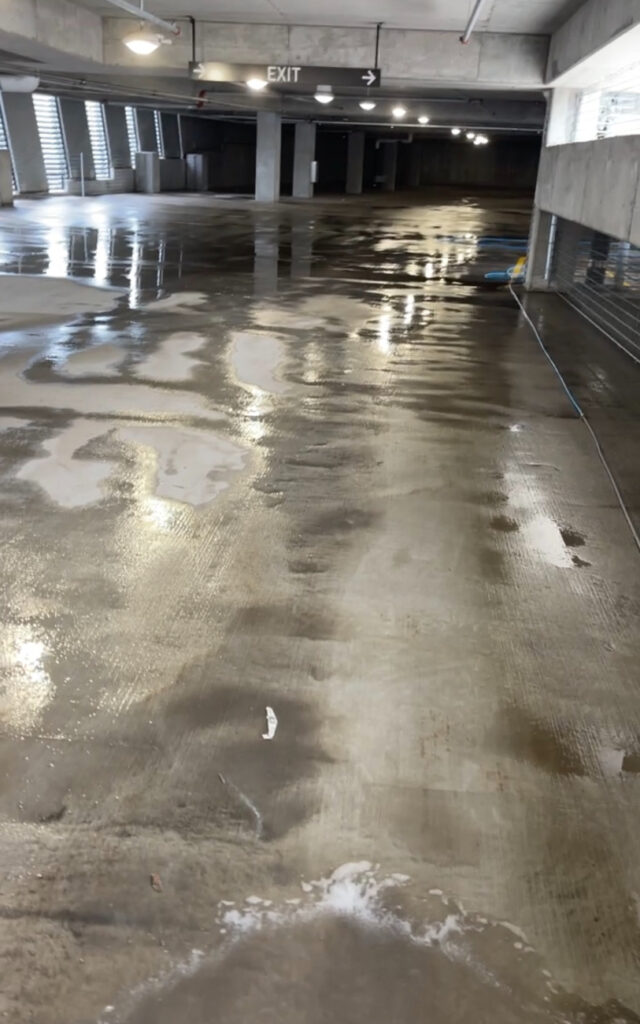 Parking Garage Cleaning